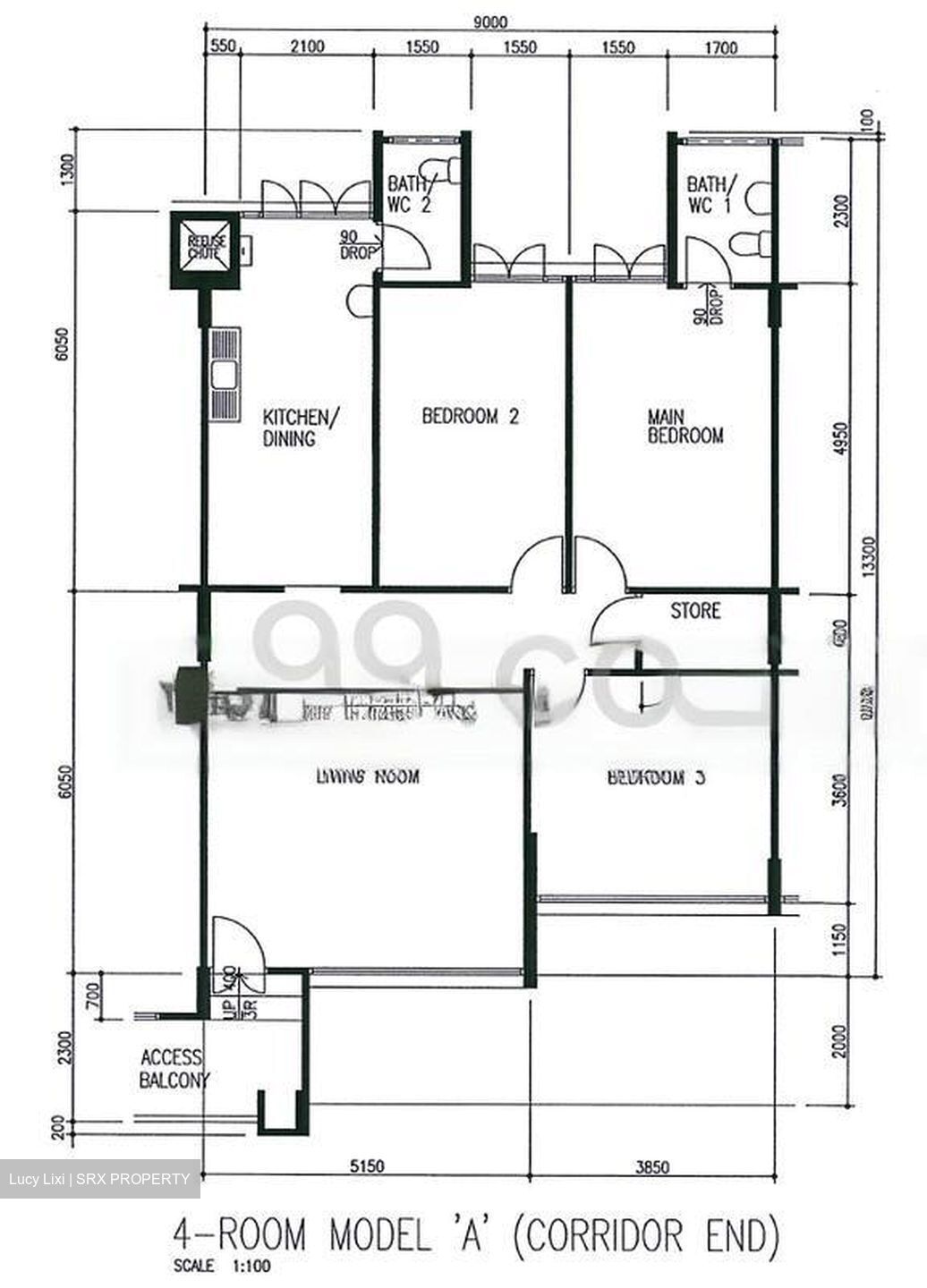 Blk 411 Jurong West Street 42 (Jurong West), HDB 4 Rooms #490121201